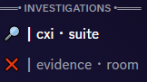 CMX CXI Suite - CXI Investigations