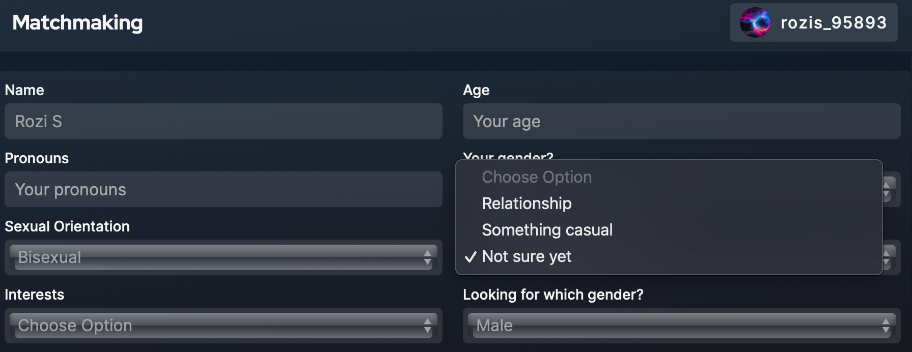 Niche Online Dating