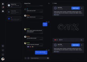 CMX Chat: Seamless Cross-Platform Communication with AI and Blockchain