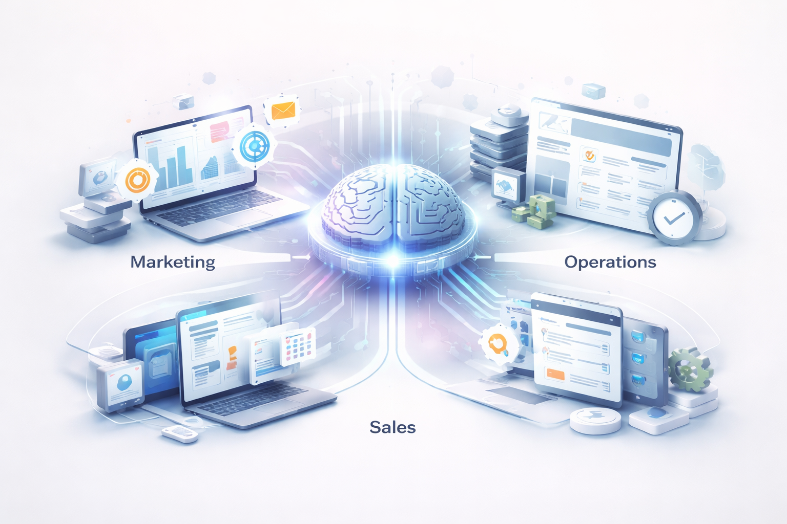AI Automation for Marketing vs Sales vs Ops
